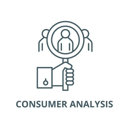 Power Media And Associates 123715934-stock-vector-consumer-analysis-line-icon-vector-consumer-analysis-outline-sign-concept-symbol-illustration Services
